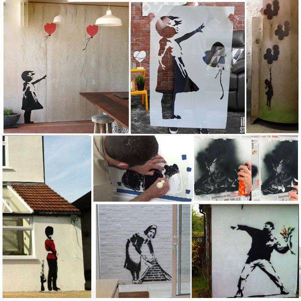 Banksy Butterfly Girl Suicide
